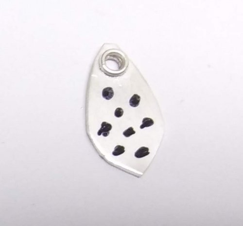 Judy Larson's Tiny Silver Charms part 1 - , Contemporary Wire Jewelry, How To Punch Holes, Hole Punching, Punch A Hole, Texturing, Butane Torch, Soldering, Solder, tiny charms